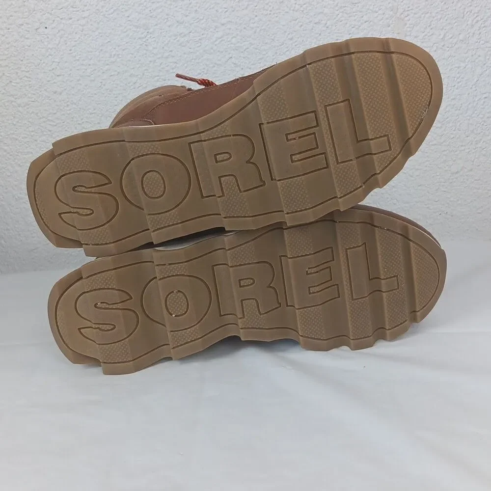 Sorel Velvet Tan Women's Kinetic Conquest Winter Waterproof Boots Size 10 - Picture 8 of 14